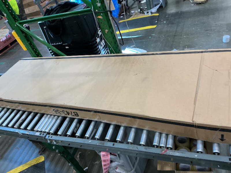 Photo 1 of *white* Signature Design by Ashley Realyn Traditional Upholstered Panel Bed with Tufted Design, Foundation or Box Spring Needed, King, Beige