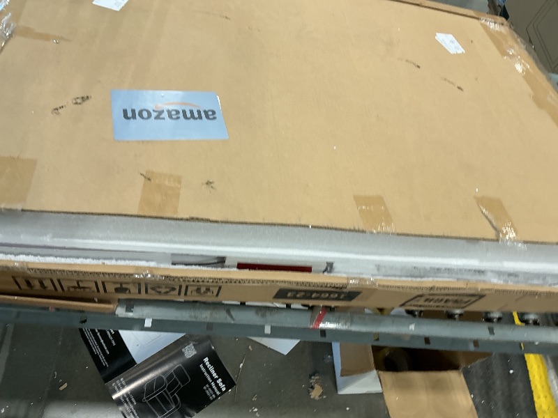 Photo 1 of **Missing Parts**Boahaus Amelia Large Makeup Vanity Desk with Dimmable LED, 2 Bluetooth Speakers, USB Type C & Type A, 110 V Power Outlet, 11 Drawers, Crystal Knobs, Premium White