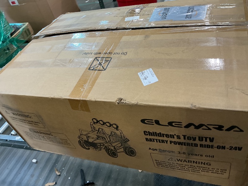 Photo 1 of *USED*
ELEMARA 2 Seater 24V Ride on Toys for Big Kids,XL Ride on Car with Remote Control,Max Capacity 130lbs Battery Powered Kids car,5 Mph Max,4-Wheeler Suspension,Bluetooth,Rainbowlight*4,Camouflage Green