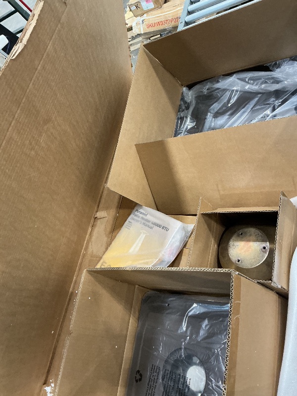 View 3 of *MISSING PARTS*
EAST OAK 48,000 BTU Pyramid Patio Heater, Quartz Glass Tube Propane Outdoor Heater with Wheels, Triple Safety Protection, 2025 Upgrade for Home, Backyard & Commercial Spaces, Bronze