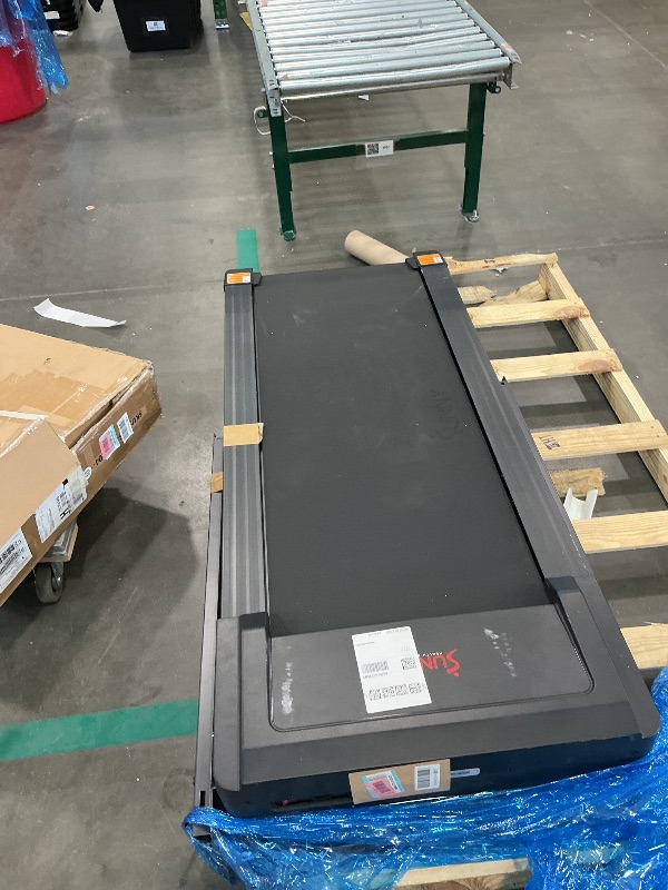 Photo 1 of *MINOR DAMAGE*
Sunny Health & Fitness Treadmill Elite Smart Auto Incline for Home Use, 20” Wide Running and Walking Deck, Flex Shock Suspension with 300 LB Weight Capacity Bluetooth SunnyFit App - SF-T723016…