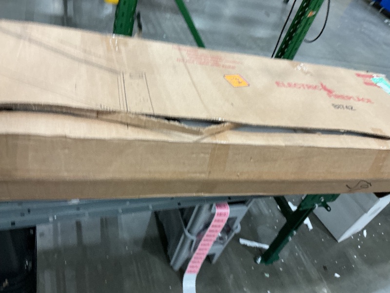 Photo 1 of *MINOR DAMAGE - USED*
Benrocks 74'' Slim Electric Fireplace Inserts - WiFi-Enabled, Alexa & App Control, Recessed & Wall Mounted, 13 * 13 * 3 Flame Color Combinations, 750W/1500W, Black