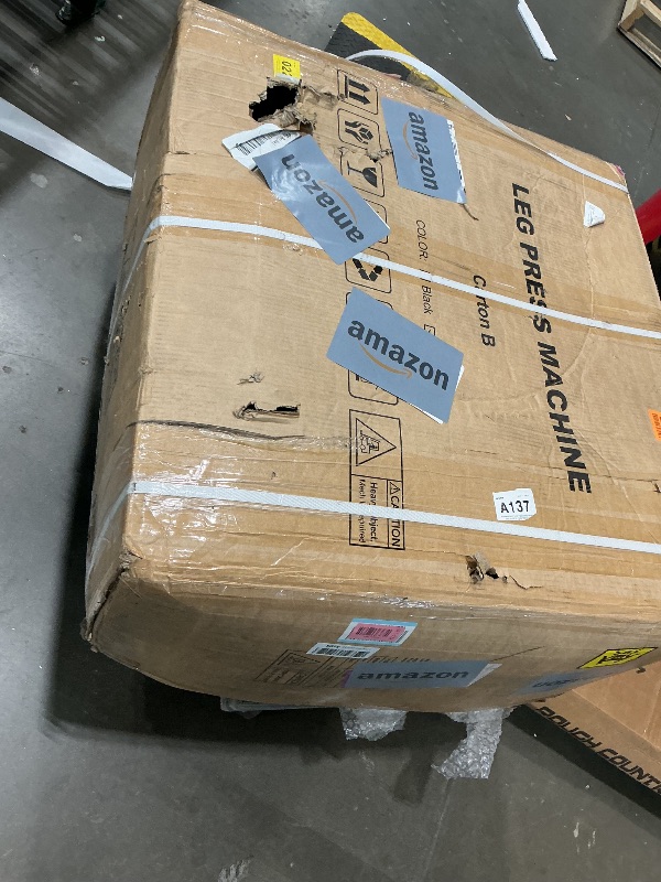 Photo 1 of *PARTIAL SET*
Dripex Leg Press Machine, Leg Press Machines for Home Gym, Professional Leg Press Hack Squat Machine Combo with 4 Weight Plate Storage Holders for Full Lower Body Workout - Weight Plates Not Included