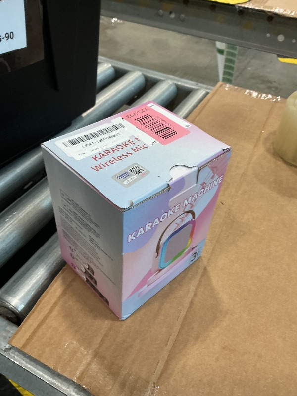 Photo 1 of ?2025 Newest? Mini Karaoke Machine for Kids Girls & Boys - Portable Bluetooth Speaker with 2 Wireless Microphones - Kids Birthday Gifts for Ages 4-10 - Kids' Instrument Accessories - Purple