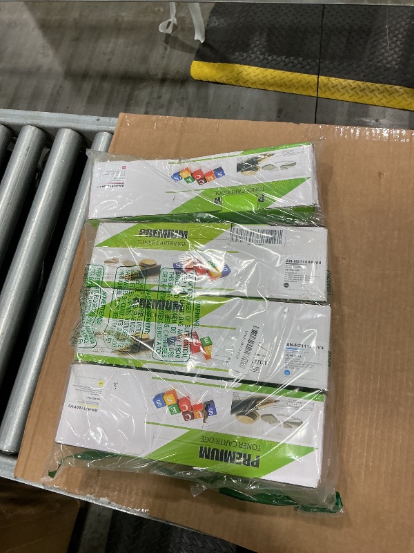 Photo 1 of ** SOLD AS IS NO RETURN/REFUNDS**
206A Toner Cartridges 4 Pack Pro MFP M283fdw M283cdw Compatible with HP 206A 206X HP206A W2110A Toner Cartridges Set(with Chip) for Color LaserJet Pro MFP M283cdw M283fdw M255dw M255nw Printer