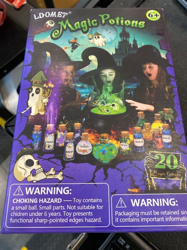 Photo 1 of *MISSING PARTS - See Clerk Notes*
LDomet Magic Potions Kit for Kids - Mix 20 Fairy Dust Potion Bottles, Halloween Christmas Party Decorations, Creative Gift Craft Toy for Ages Boys Girls 6 7 8 9 10+