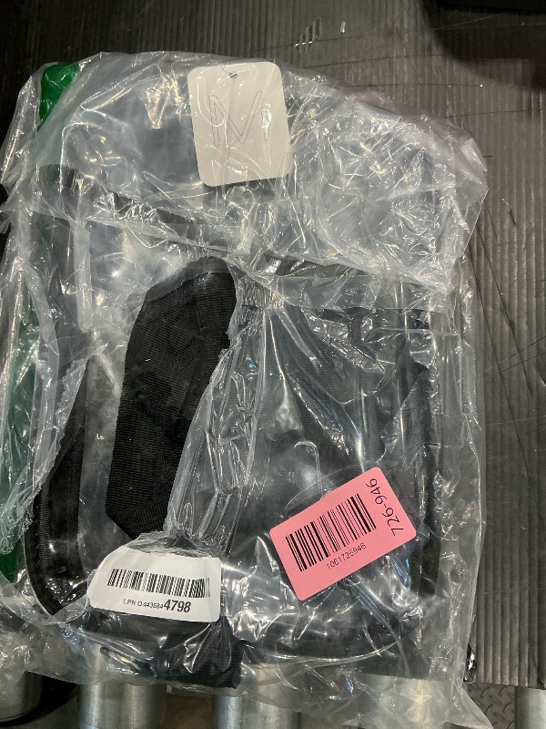 Photo 1 of **MINOR DAMAGE - USED**
MUSEVOS Clear Bag for Stadium Events, Crossbody Bag Purse Adjustable Strap Shoulder Bags for Concerts Festival Sports Events Black Transparent