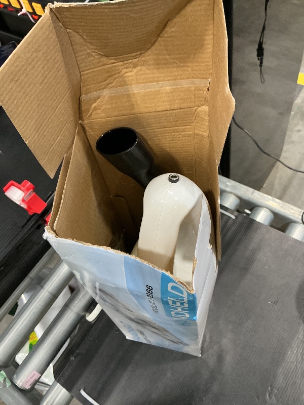 Photo 1 of **missing charger** FUOAYOC Handheld Vacuum Cordless, 6KPA Strong Suction & 25 Mins Runtime, 1.6lbs Lightweight Hand Vacuum Cordless Rechargeable with HEPA Filter/LED Light/Multi-Accessories,for Home/Car/Office Cleaning