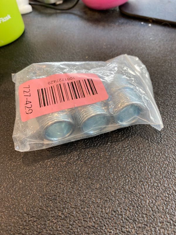 Photo 1 of *PARTIAL SET - Missing 1 connector*
E-outstanding Metal Rack Connector 4pcs 1Inch/25.4mm Wire Rack Shelve Unit Pole Connector Storage Shelf Shelving Holder Connection Nuts Replacement Parts (ID: 16mm, OD: 23mm)