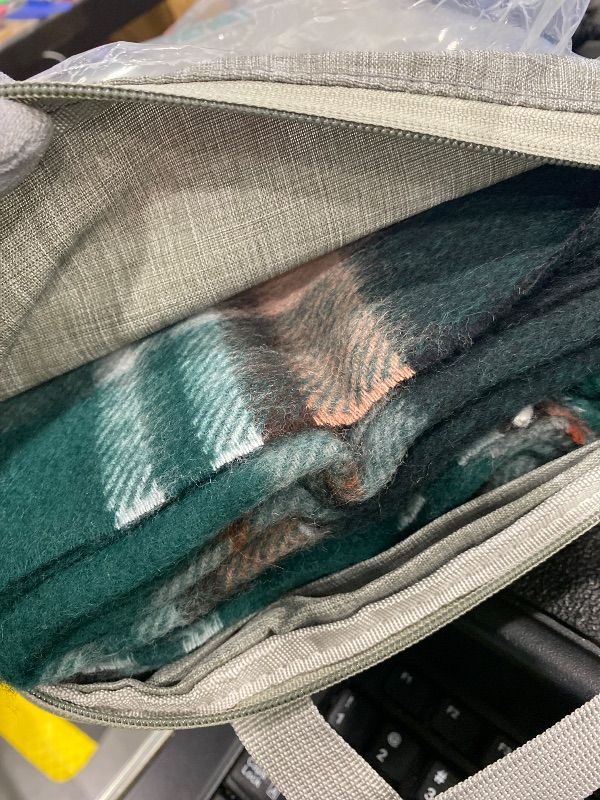 Photo 1 of *MINOR DAMAGE - USED*
SKNSOFT Wool Throw Blanket Plaid Blankets 83" x 55" Tartan Outdoor Camping Couch Sofa Bed Soft Warm Throws for Home Decor,1.5lb