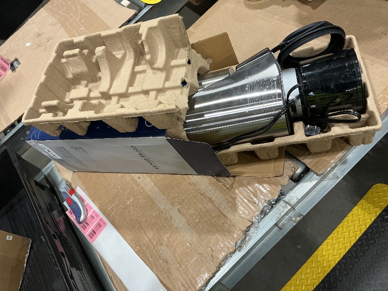 Photo 1 of *MINOR DAMAGE - USED*
KIDISLE Conical Burr Coffee Grinder Electric, Espresso Grinder for Home Use, Burr Mill with 51 Grind Settings, Precision Electronic Timer, Stainless Steel Container