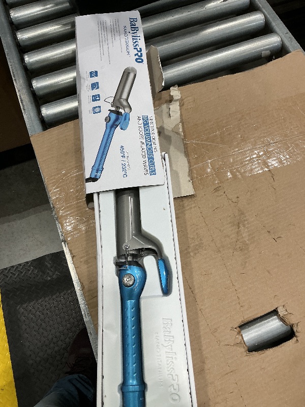 Photo 1 of Nano Titanium Spring Curling Iron, Professional Hair Wand, Tool for Stylists, Nano Titanium Technology for Big voluminous curls or Loose Waves