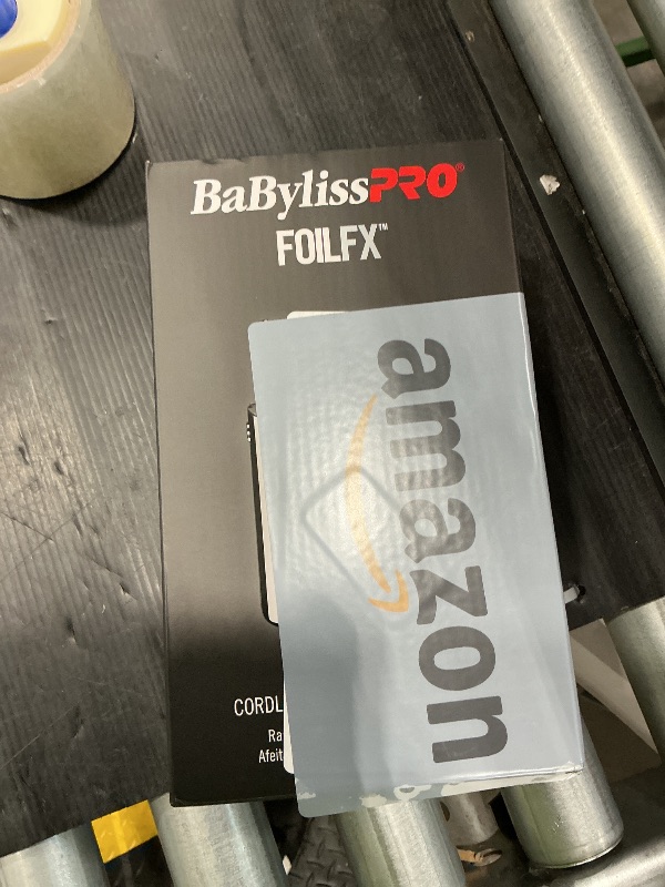 Photo 1 of * needs batteries* BaBylissPRO Barberology Foil Shaver FXFS1 SILVERFX Professional High-Torque Shaver