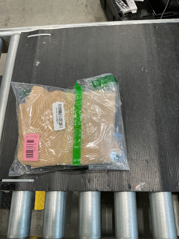 Photo 1 of Camel Kitchen Curtains 24 Inch Length 2 Panels Set Linen Blend Semi Sheer Light Filtering Back Tab Rod Pocket Short Tier Curtains for Small Windows Cafe Bathroom Rustic Neutral RV 26Wx24L