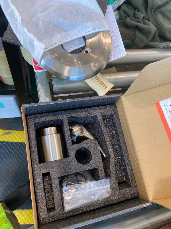 Photo 1 of *UNTESTED*
Ultrimkit Replacement for Delta 13/14 Series Shower Trim Kit, Shower Cover Plate with Handle (Valve& Catridge Not Inclued) (Brushed Nickel)