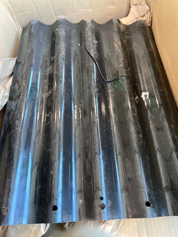 Photo 1 of ***MAJOR CRACK*** Tigerden 4.3x3.0x1.0ft Raised Garden Bed Kit for Outdoor, PP Material Planter Boxes, Large Garden Box Flower Bed with Easy Assembly, Gardening Containers for Vegetables, Flowers, Herbs, Black