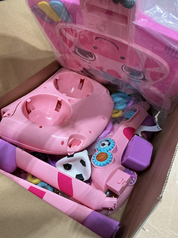 Photo 1 of **MAJOR DAMAGE**
**SEE CLERK NOTES**
Move2Play, Giraffe Basketball Hoop & Soccer Goal Activity Center | 30+ Sounds & Lights | 1, 2, 3+ Year Old Gift & Birthday Present | 6, 12, 18, 24+ Month Toy For Baby, Toddler, Boys, & Girls