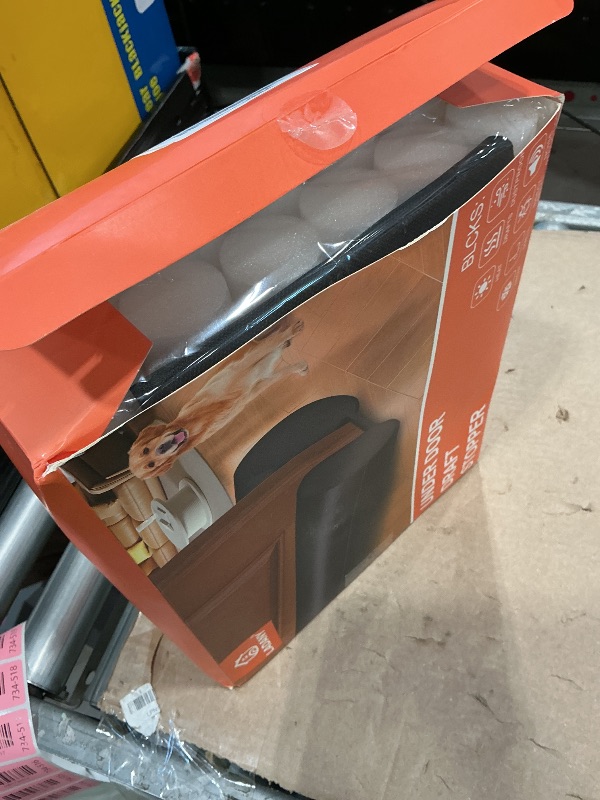 Photo 1 of (2 Pack) Under Door Draft Stopper, Under Door Blocker Size of Adjustable Size from 30" to 36", Easy Install,Gap Filler, Reduces Air Draft, Noise & Sound, Door Seal for Improved Insulation