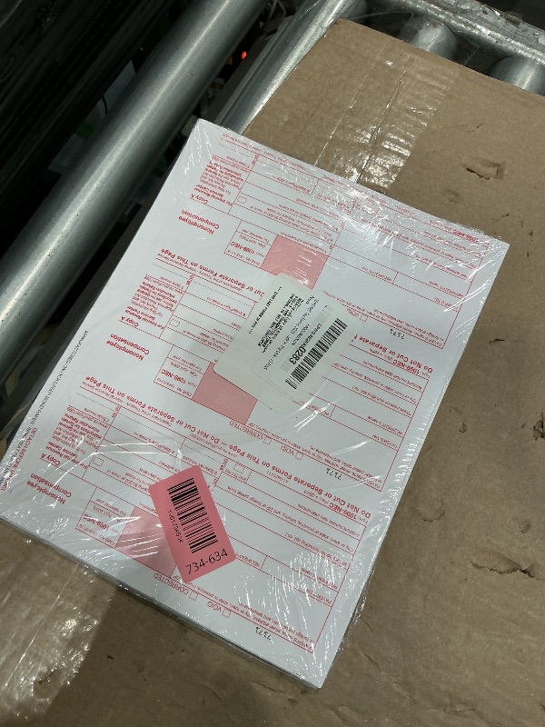 Photo 1 of 1099 NEC Tax Forms 2025 with Envelopes, 4 Part 15 Pack Tax Forms Kit and 15 Self-Seal Envelopes –Great for QuickBooks and Accounting Software, Value Pack for Business - Made in The USA - 15-Pack