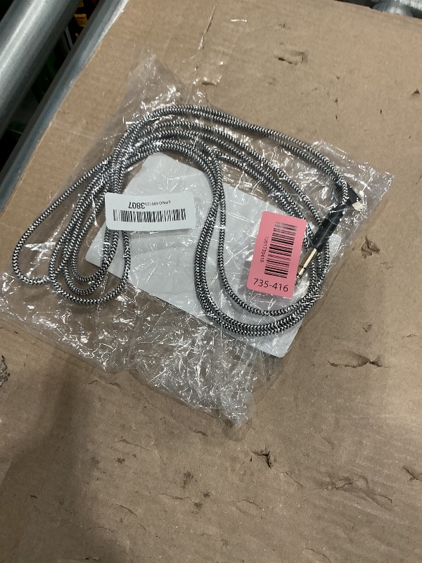 View 2 of [MFi Certified] Lightn ing to 1/4" TRS Audio Stereo Cable,10FT Lightni ng to 6.35mm 1/4 Male Aux Audio Cord Compatible with i-Phone 14/13/12/11Pro,for Amplifier,Mixer,Speaker ect [NOT for Recording]