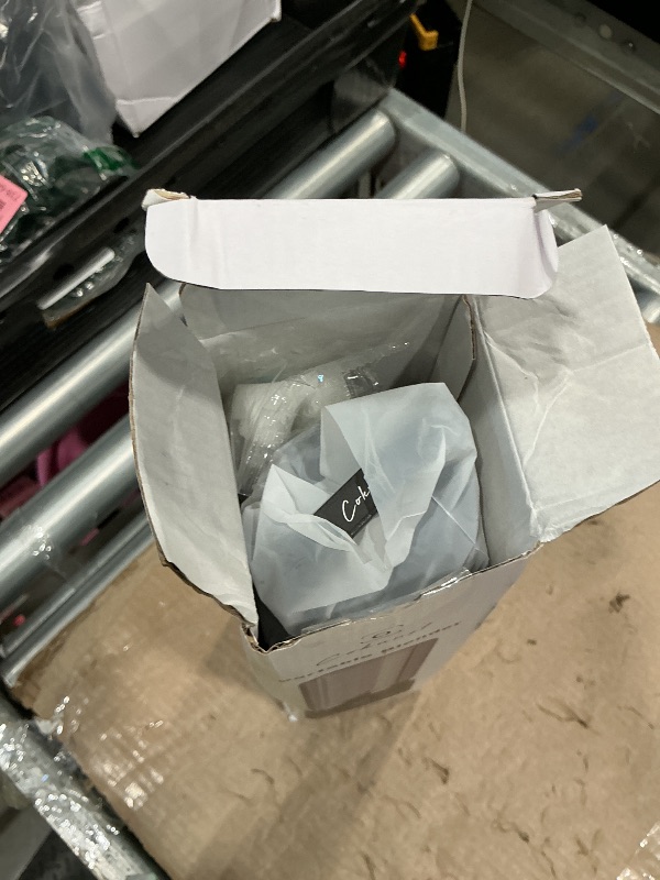 Photo 1 of *MISSING PARTS - See Clerk Notes*
COKUNST Portable Blender, Small Smoothie & Shake Maker with 8 Blades, 17 oz (500ml) Personal Blender with LED Display, USB C Rechargeable Juice Mixer with Extra Lid for Travel, Office Gym, Home, Black