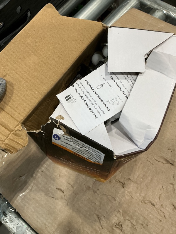 Photo 1 of 100ft Globe String Lights Indoor Outdoor Waterproof, 200 LED Christmas fairy Lights Plug in with Remote, Connectable Hanging Lights for Bedroom Classroom Camping Patio Wedding Garden Decor, Warm White