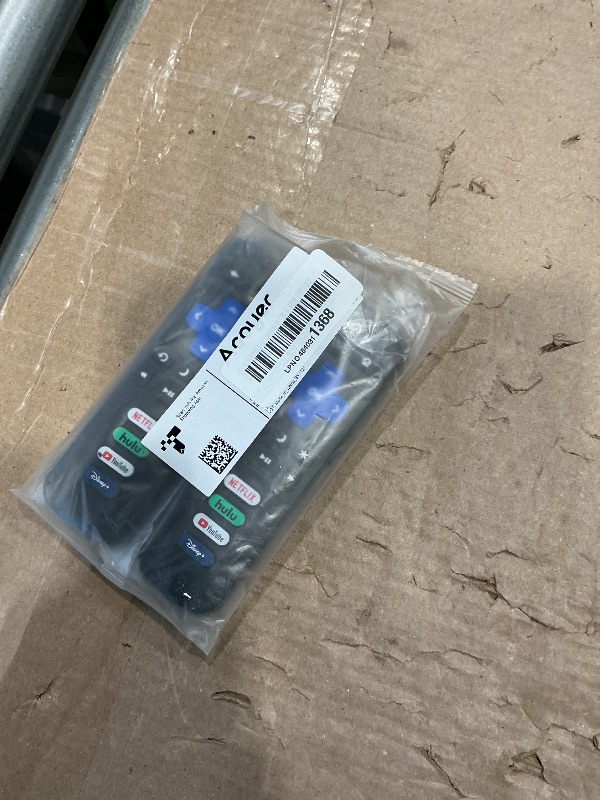 Photo 1 of (Pack of 2) Replacement Remote Control Only for Roku TV, Compatible for TCL Roku/Hisense Roku/Onn Roku/Sharp Roku/Element Roku/Westinghouse Roku/Philips Roku Smart TVs (Not for Roku Stick and Box)