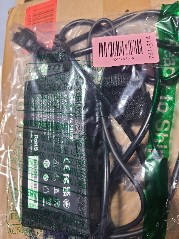 Photo 1 of 120W Power Adapter for HP Laptop Charger Replacement 7.4 * 5.0MM Connector, Compatible with HP Thunderbolt Dock G4 G2 Elite Mini 600 800 G9 EliteBook 8560w 8730w, Envy/Pavilion DV8 DV7 DV6