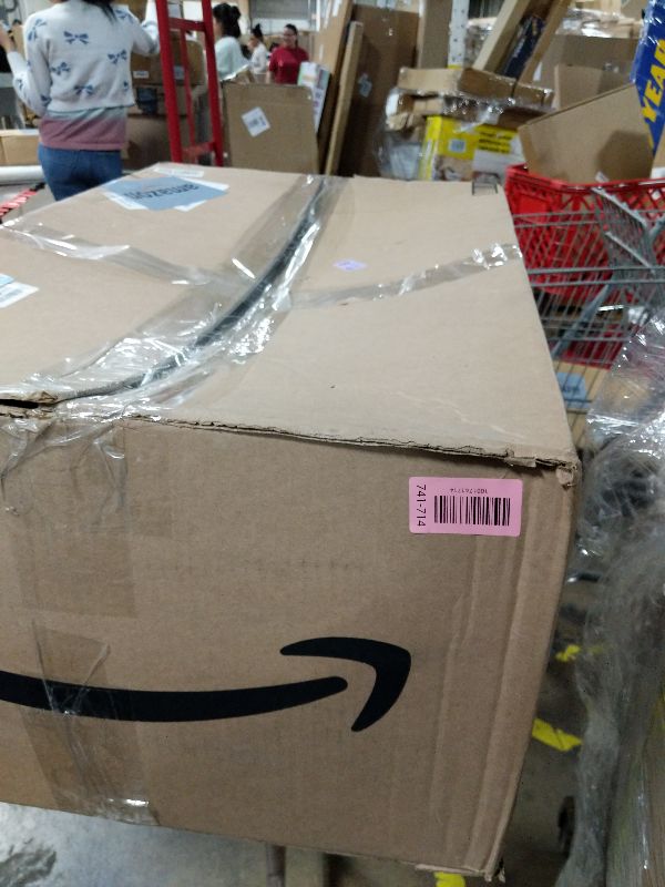 Photo 1 of 120" Retractable Baby Gate Extra Wide, 41" Tall Retractable Dog Gate for Stairs, Doorways, Decks, Mesh Gate Long Child Gate Pet Gate for Indoor, Outdoor, with Reinforced Mesh Rods, Dual Locks