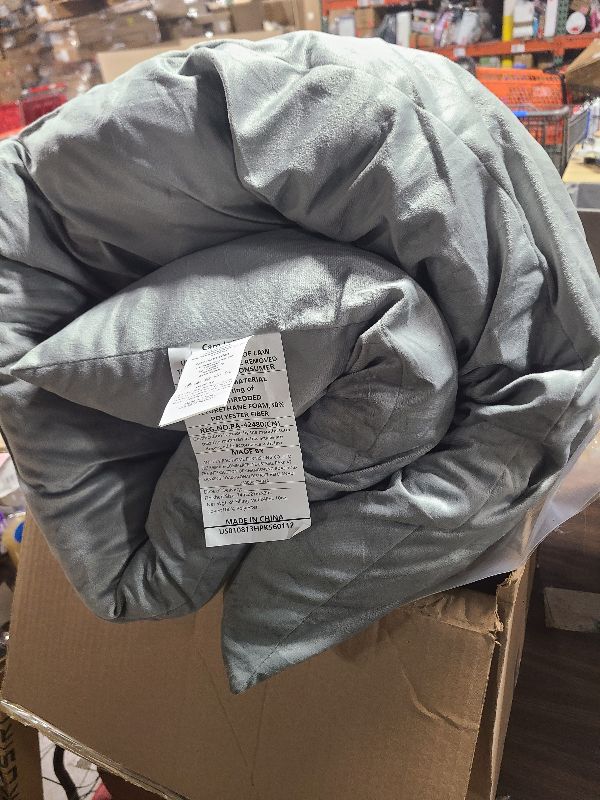 Photo 1 of 

Visit the Store, Bare Home
Bare Home
Visit the Store
4.7
4.7 out of 5 stars
(11,486)
Bare Home Comforter - Reversible Colors - Goose Down Alternative - Ultra-Soft - Premium 1800 Series - All Season Warmth - Bedding Comforter (Twin/Twin XL, Grey/Light Gr