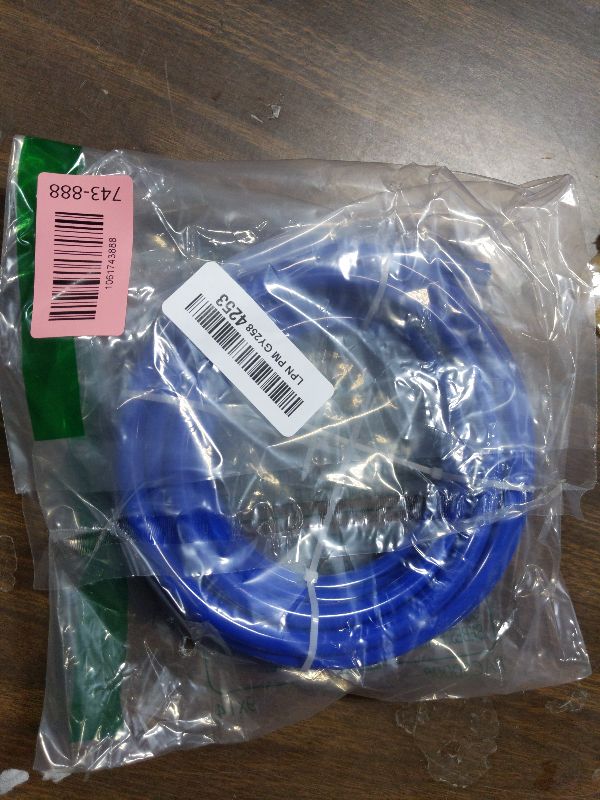 Photo 1 of 15FT 3/8 Inch O.D.RO Water Tubing,NSF Certified Water Line for RO(Reverse Osmosis) Water Purifier Filter System,BPA free Flexible Tubing(blue)