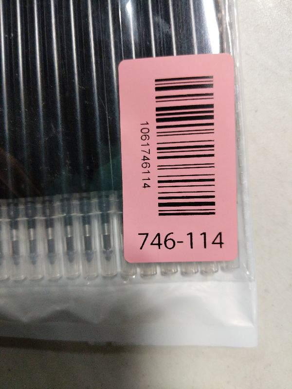 Photo 1 of 0.7 mm Erasable Gel Ink Pen Refills Compatible with Frixion Friction, Smooth Writing Multicolor Retractable Fine Point Pen Refill for School Office Home Art (Black, 24)