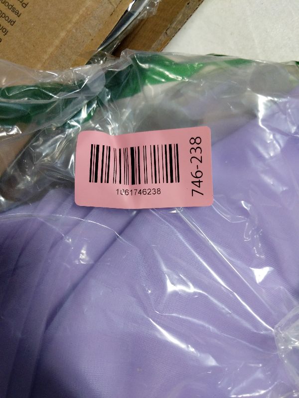 Photo 1 of 10x8ft Purple Tulle Backdrop Curtain with Lights String for Parites, Sheer Backdrop Curtains for Wedding Baby Shower Birthday Party Photo Shoot Decorations