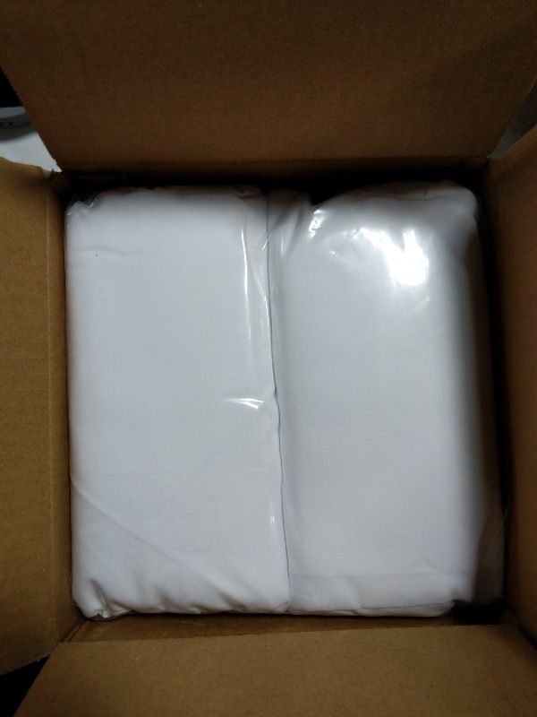 Photo 1 of 2 Pack Hospital Bed Sheets 36" x 80" x 9", Hospital Bed Fitted Sheets for Home & Hospital Care Beds, Soft Hospital Bed Sheets with Elastic All Around, White