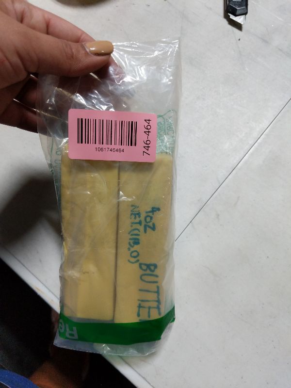 Photo 1 of 2 PCS Butter Squishy, Slow Rising Squishy Butter Stick, Realistic Butter Shaped Squeeze Toy Slow Rising Squishies for Stress Relief Fidget Toys (5.5inch)