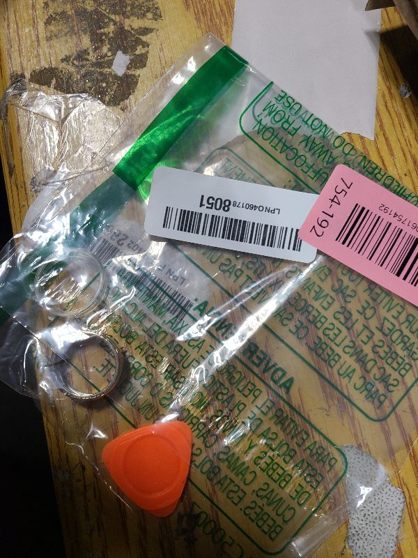 Photo 1 of 2 bands only Pack Cover Compatible with Oura Ring Gen 4/Oura Ring Gen 3 Horizon/Heritage, Support Charging with Cover on, Anti-Scratch TPU Protector for Men Women (Clear+Gold, Size 7)