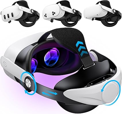 Photo 1 of **MSRP 24.99** Kawaye Head Strap for Meta Quest 3S/3/2, Adjustable VR Headset Strap for Better Support&Comfort