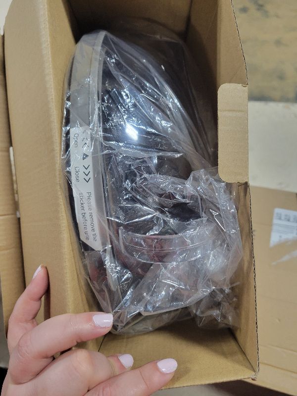 Photo 1 of 12 Inch Microwave Splatter Cover, Upgraded Microwave Cover for Food with Water Steamer, Integrated Handle, Splatter Guard, Cookware Lid, House Warming Gifts New Home, Grey