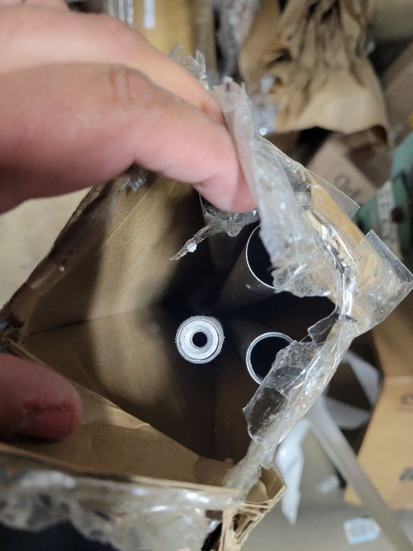 Photo 1 of 1 Inch Double Curtain Rods 36 to 72 Inches (3 to 6 ft), USFOOK Single Drapery Rods for Windows 24 to 68 Inches, Telescoping Dual Curtain Rod with Silver Translucent Finials