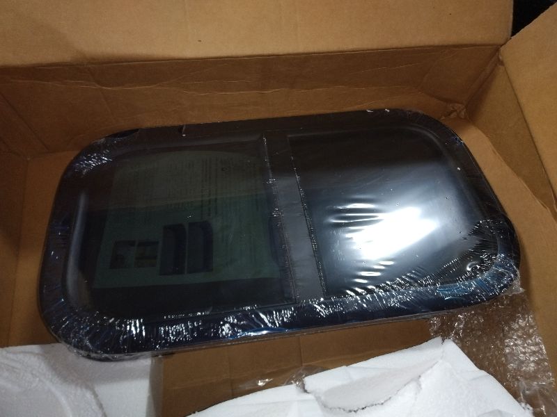 Photo 1 of 2 Pack RV Window,12" W x 22" H Vertical Sliding Replacement Cargo Trailer Windows for Camper Travel Trailer Utility Cargo Van Truck SUV,Fit 15/16" or 1-3/8" Thick Wall,Allow Error 1/16",DOT Approved