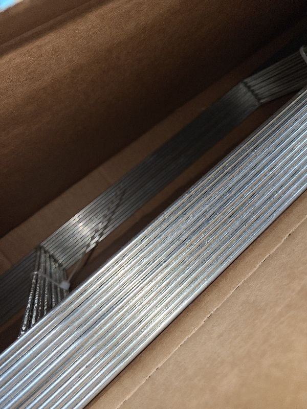 Photo 1 of 12 Pack Heavy Duty Metal H Frame Wire H Long Stakes, 30'' x 10'' Yard Sign Stake for 4mm Corrugated Signs
