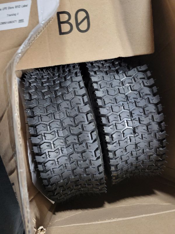 Photo 1 of (2-Set) AR-PRO Replacement 13x5.00-6 Tire and Inner Tube Sets for Razor Dirt Quad Versions 1-18 - Compatible with Yerf Dog, Motovox, and More - Also Compatible with Yard Tractors and Hand Trucks
