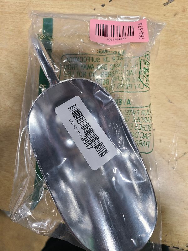Photo 1 of 12 Oz Cast Aluminum Bar Ice Scoop,Suitable for wedding, buffet-1pc