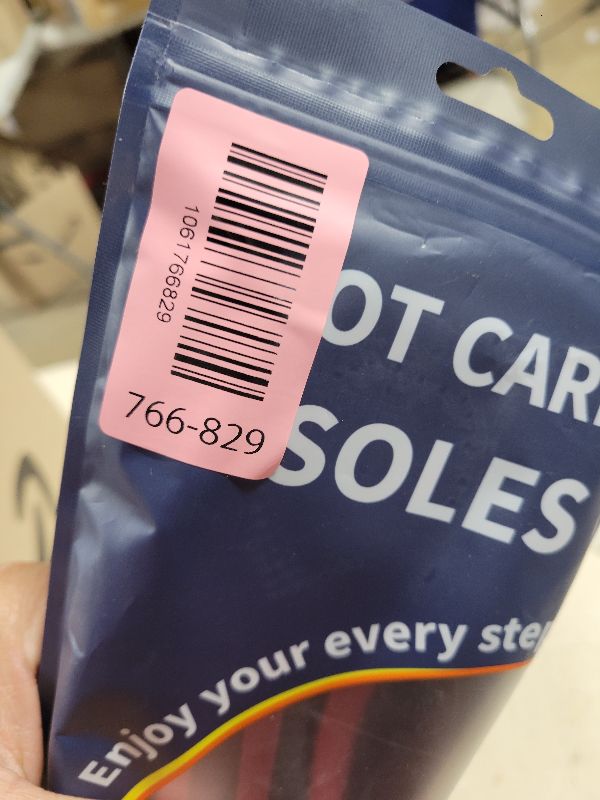 Photo 1 of ?Plantar Fasciitis Insoles for Men: Arch Support Inserts with Shock Absorbing Gel - Orthotic Insoles for Flat Feet Relief & All-Day Walking Comfort(S)