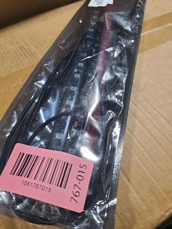 Photo 1 of 12V Led Light Strip 12.7" Waterproof Red Led Light Strips for Car Golf Cart Motorcycles Truck Boat Led Strip Lights,Pack of 4