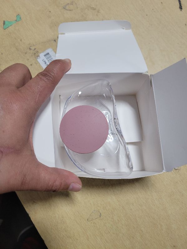 Photo 1 of 1 Pack Breastmilk Collection Replacement Accessories for Momcozy Upgraded Mobile Flow M9, Upgraded M9 Milk Container with Red Silicone Cap, Not Mom Cozy Original Parts