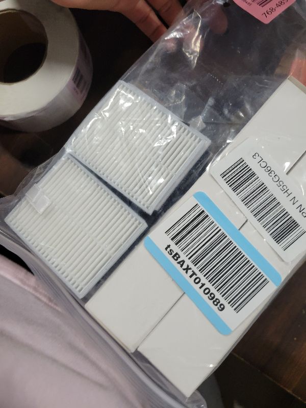 Photo 1 of 19 Pack Replacement Accessories kit Compatible with eufy L60/ L60 SES/ L50/ L50 SES Robot Vacuum Replacement Parts, 2 Pack Roller Brush + 8 Pack Filter & Sponge + 8 Pack Side Brush + 1 Cleaning Kit