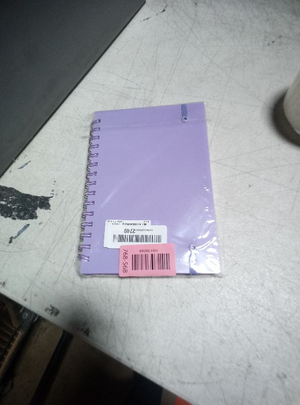 Photo 1 of 18 Month Planner 2026-2027, Weekly & Monthly & Daily Planner from Jan 2026 - Jun 2027, Planner Spiral Bound Academic Agenda Planning Organizer with 100GSM Thick Paper, A5 Size, Light Purple