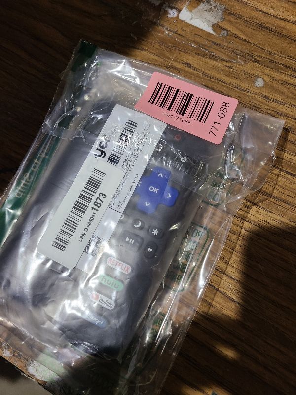 Photo 1 of (Pack of 2) Replacement Remote Control Only for Roku TV, Compatible for TCL Roku/Hisense Roku/Onn Roku/Sharp Roku/Element Roku/Westinghouse Roku/Philips Roku Smart TVs (Not for Roku Stick and Box)