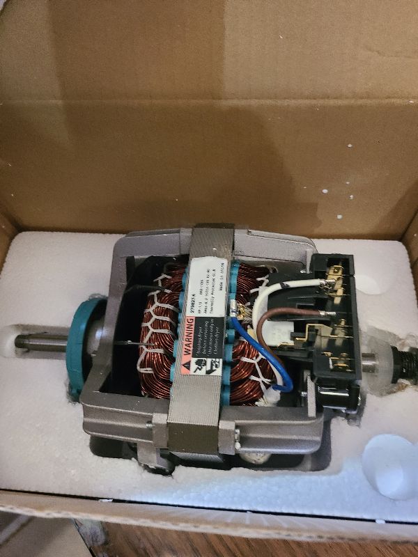 Photo 1 of 0EM 279827 Dryer Drive Motor with Pulley (Upgraded Blower Shaft Length) by puxyblue Compatible with MayTag Kitchenaid Kenmore Whirlpool Dryer Motor - Replaces AP3094245, EAP334304, PS334304,W10194250